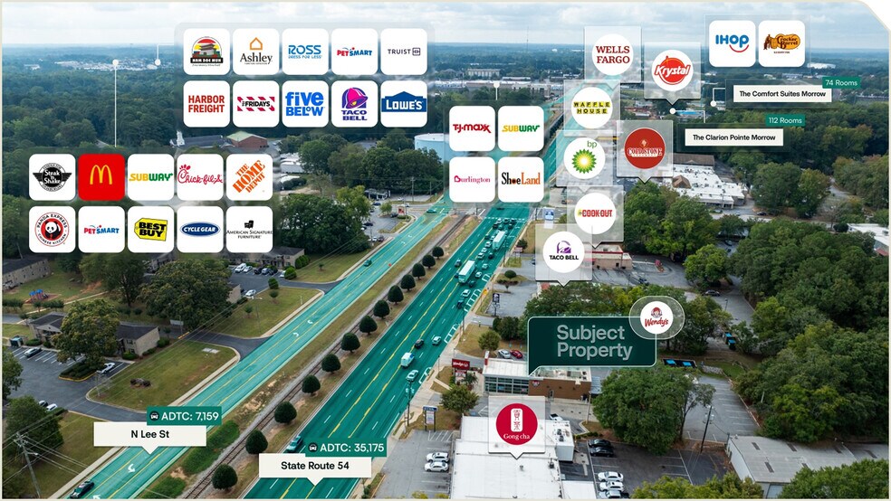 More Photos Of 6241 Jonesboro Hwy, Morrow Fast Food For Sale