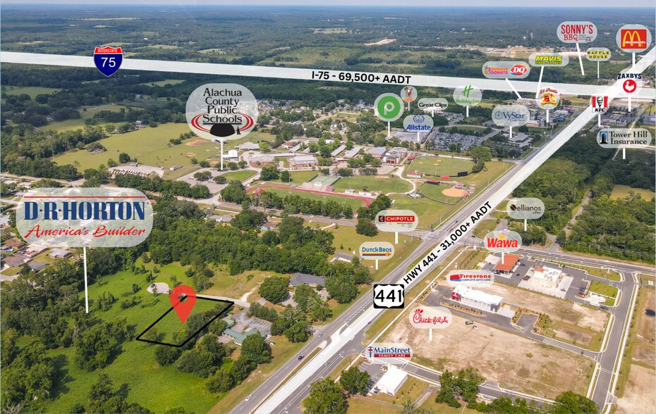 Primary Photo Of 16404 NW 174th Dr, Alachua Land For Sale