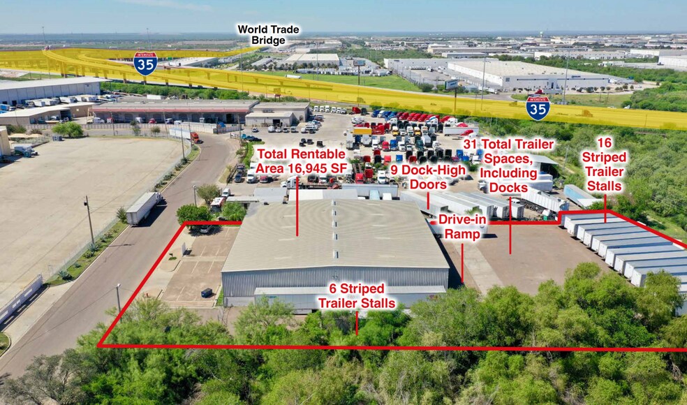 More Photos Of 310 Union Pacific Blvd, Laredo Warehouse For Lease