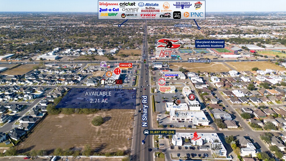 More Photos Of 613 N Shary Rd, Mission Warehouse For Sale