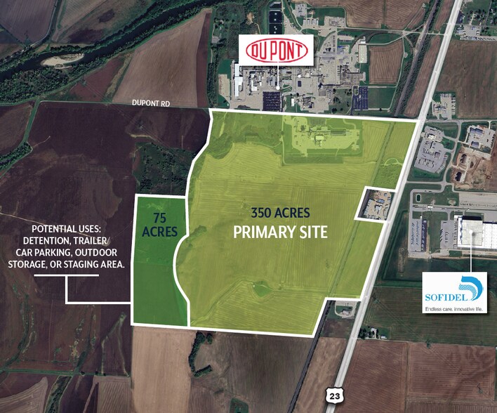 Primary Photo Of US-23 & Dupont rd, Circleville Land For Sale
