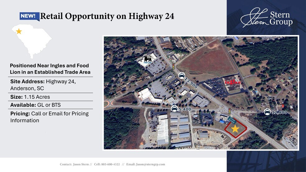 Primary Photo Of Hwy 24, Anderson Land For Lease