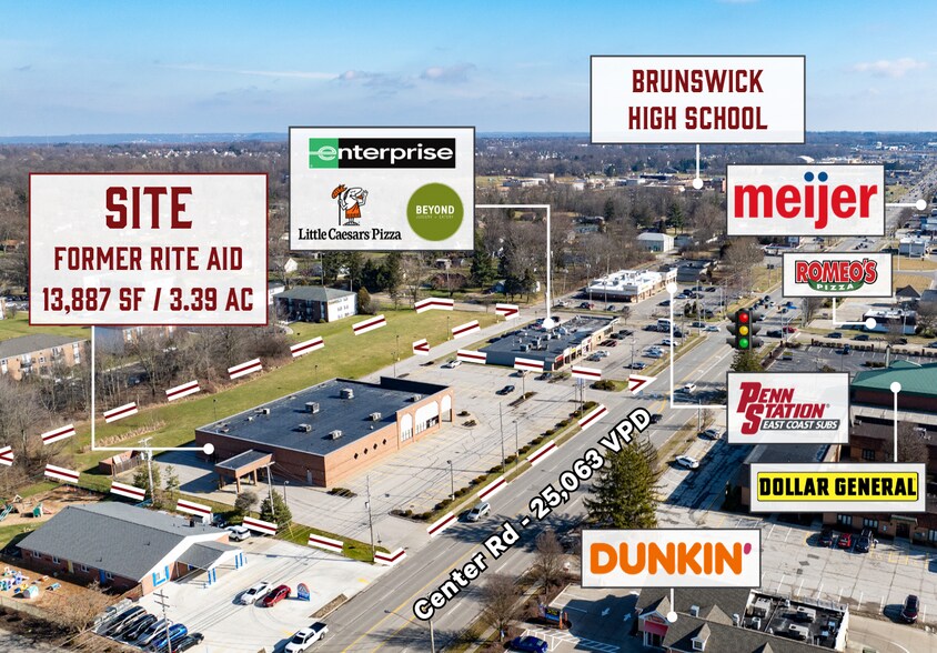 More Photos Of 3871 Center Rd, Brunswick General Retail For Sale