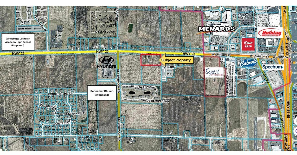 More Photos Of W6826 Highway 23, Fond Du Lac Land For Sale