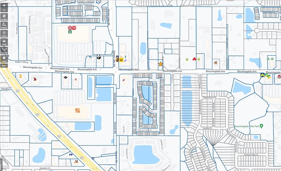 More Photos Of 10418 Bloomingdale Ave, Riverview Office For Sale