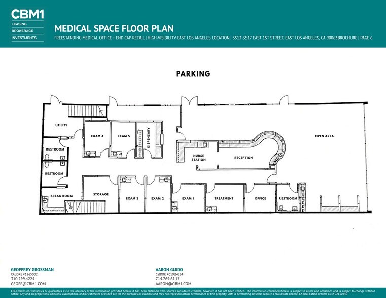 More Photos Of 3513-3517 E 1st St, Los Angeles Unknown For Lease