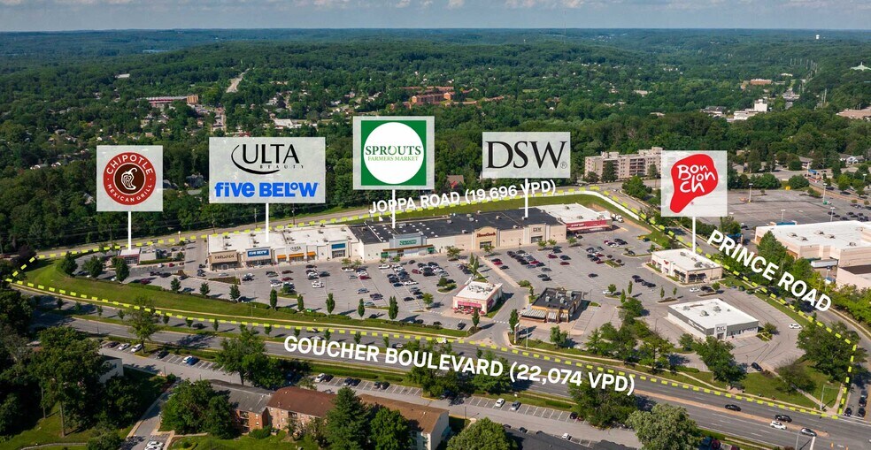 Primary Photo Of 801-819 Goucher Blvd, Towson Unknown For Lease