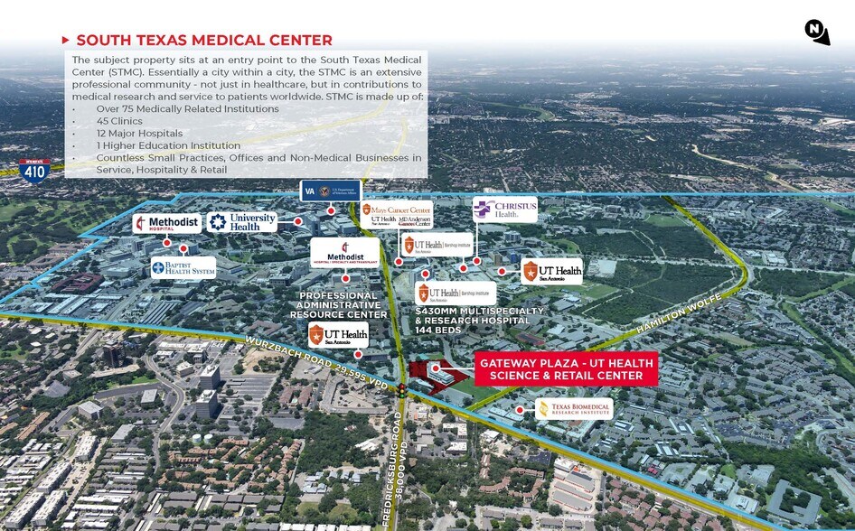 More Photos Of 8435 Wurzbach Rd, San Antonio Medical For Sale