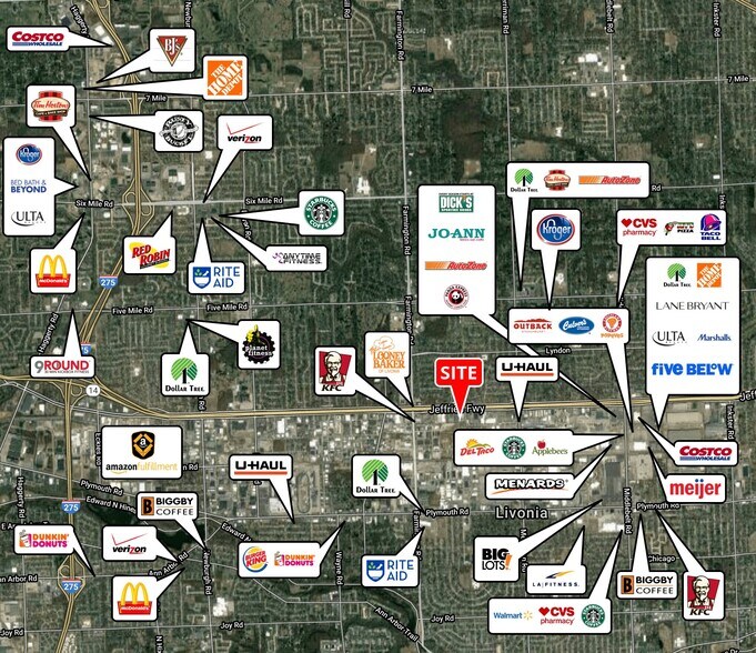 More Photos Of 32535-32553 Schoolcraft Rd, Livonia Warehouse For Lease