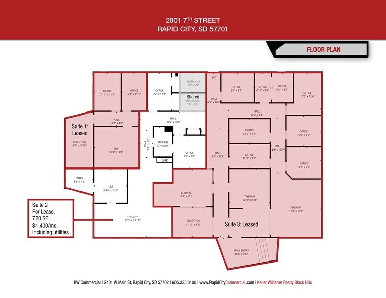 More Photos Of 2001 7th St, Rapid City Office For Sale