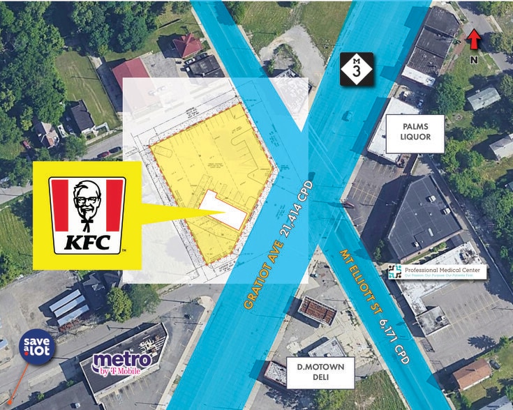 More Photos Of 3785 Gratiot Ave, Detroit Fast Food For Sale