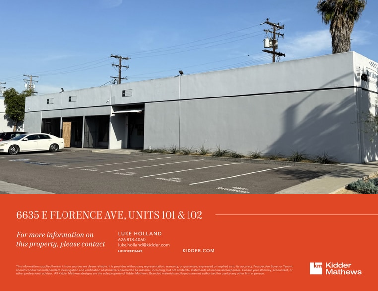 More Photos Of 6635 Florence Ave, Bell Gardens Flex For Lease