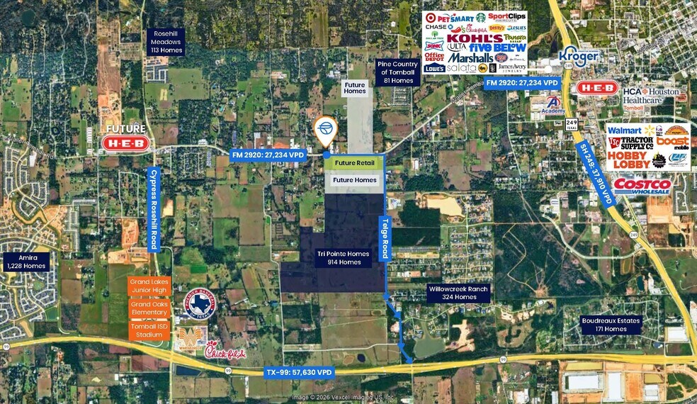 Primary Photo Of TBD Farm to Market 2920, Tomball Land For Sale