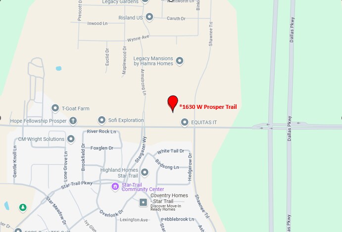 More Photos Of 1630 W Prosper Trl, Prosper Unknown For Lease