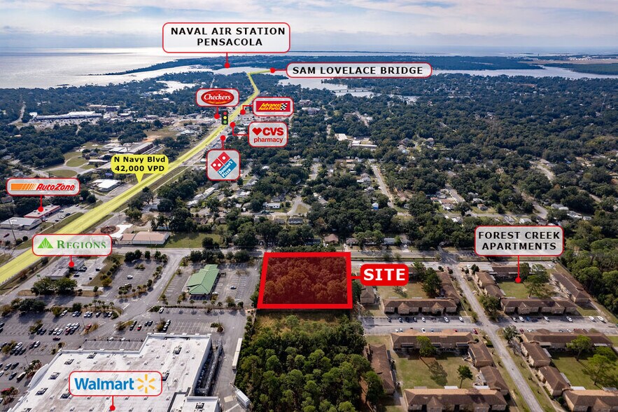 More Photos Of 10 Blk Patton Dr., Pensacola Land For Sale