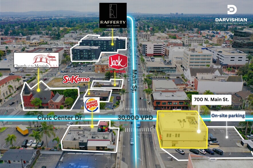 More Photos Of 700 N Main St, Santa Ana Storefront Retail Office For Lease