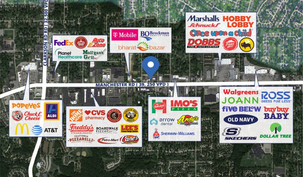 More Photos Of 15623 Manchester Rd, Ellisville Medical For Lease