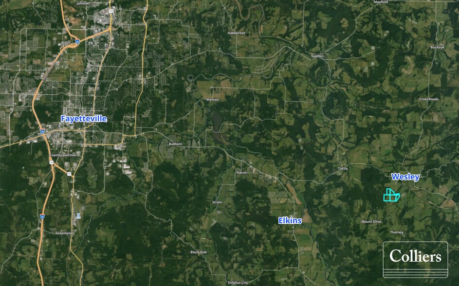 More Photos Of County Roads 6041 & 6260 Madison County, Wesley Land For Sale