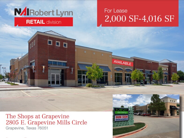 More Photos Of 2805 E Grapevine Mills Cir, Grapevine General Retail For Sale
