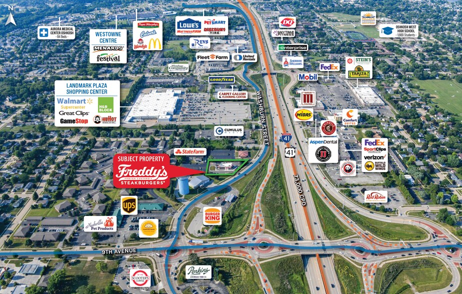 More Photos Of 525 S Washburn St, Oshkosh Restaurant For Sale