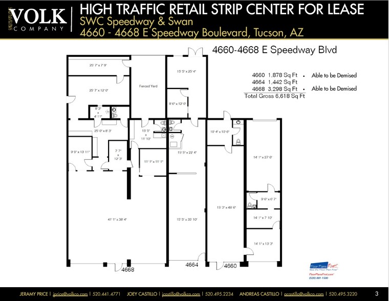 More Photos Of 4662-4668 E Speedway Blvd, Tucson Unknown For Lease