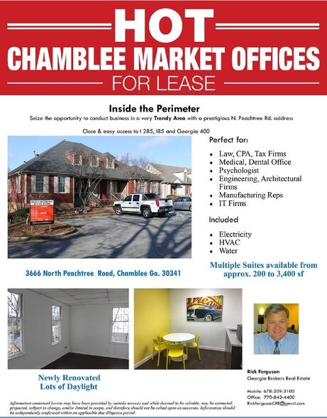 More Photos Of 3666 N Peachtree Rd, Chamblee Loft Creative Space For Lease