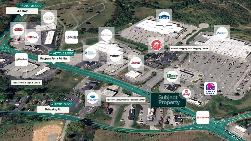 More Photos Of 7370 Peppers Ferry Blvd, Radford Fast Food For Sale