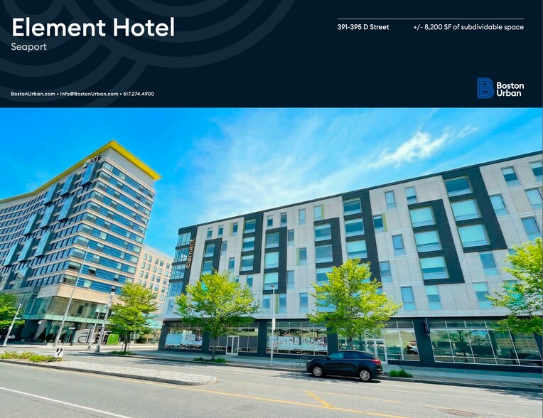 Primary Photo Of 391-395 D St, Boston Hotel For Lease