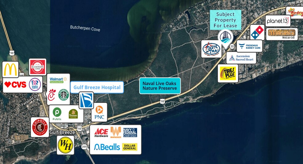 More Photos Of 2550 Gulf Breeze Pky, Gulf Breeze Flex For Lease