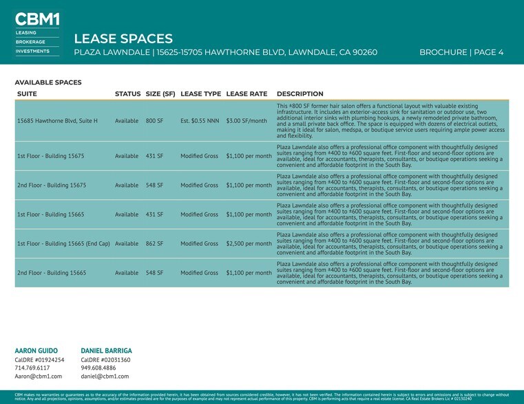 More Photos Of 15625-15655 Hawthorne Blvd, Lawndale Unknown For Lease