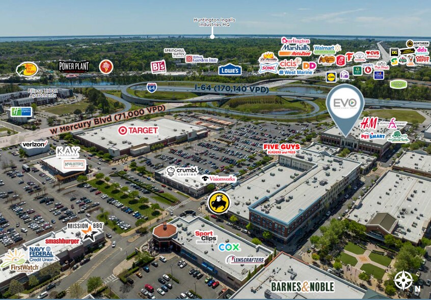 More Photos Of 4410 E Claiborne Sq, Hampton Unknown For Lease