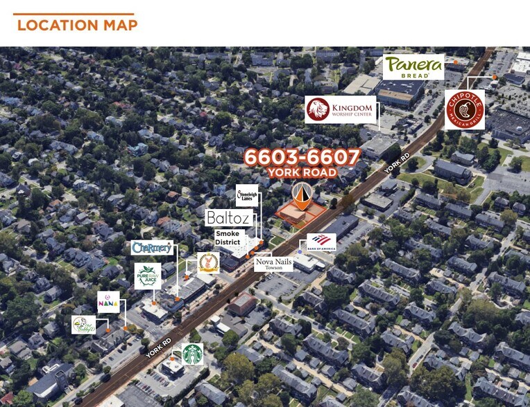 More Photos Of 6607 York Rd, Baltimore Unknown For Lease