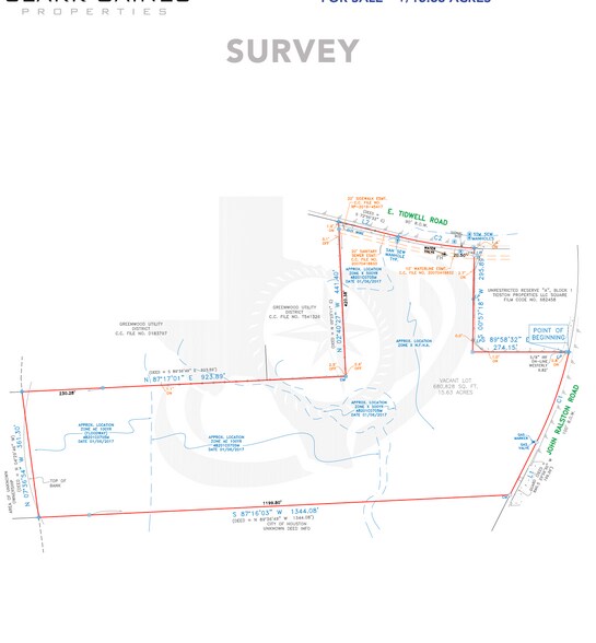 More Photos Of John Ralston & Tidwell, Houston Land For Sale