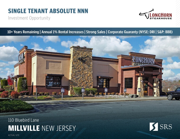 Primary Photo Of 110 Bluebird Ln, Millville Restaurant For Sale