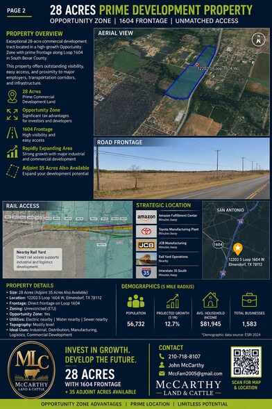 More Photos Of 12203 Loop 1604 W, Von Ormy Land For Sale