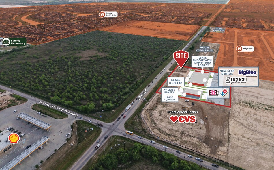 More Photos Of SEC FM 529 & KATY-HOCKLEY CUT-OFF, Katy Storefront For Lease