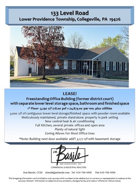 More Photos Of 137 Level Rd, Collegeville Office For Lease