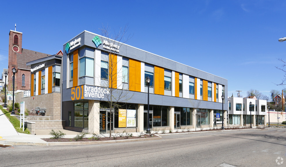 Primary Photo Of 501 Braddock Ave, Braddock Storefront Retail Office For Lease