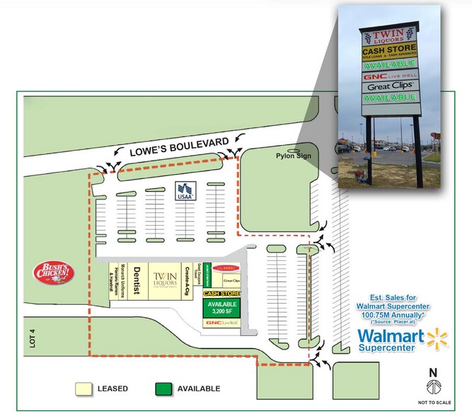 More Photos Of 1200 Lowes Blvd, Killeen Unknown For Lease