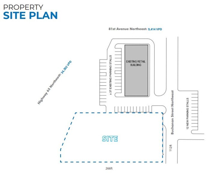 More Photos Of 8059 NE Highway 65, Spring Lake Park Land For Lease