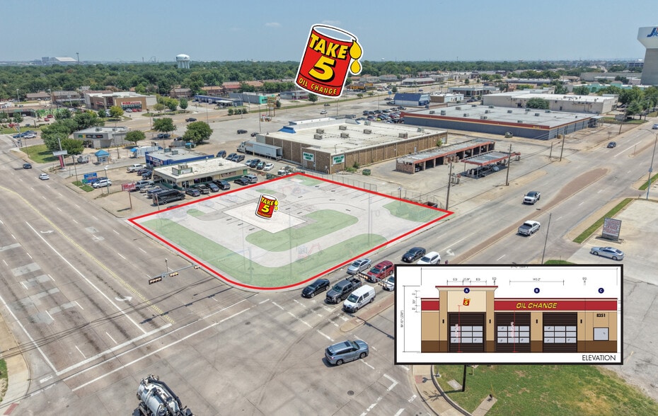 Primary Photo Of 901 E Arkansas Ln, Arlington Auto Repair For Sale
