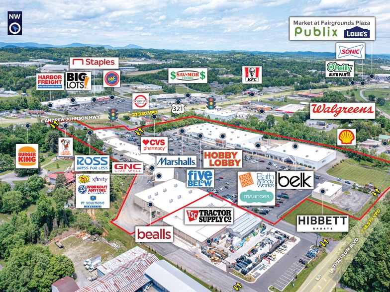 More Photos Of 1317-1386 Tusculum Blvd, Greeneville Unknown For Lease