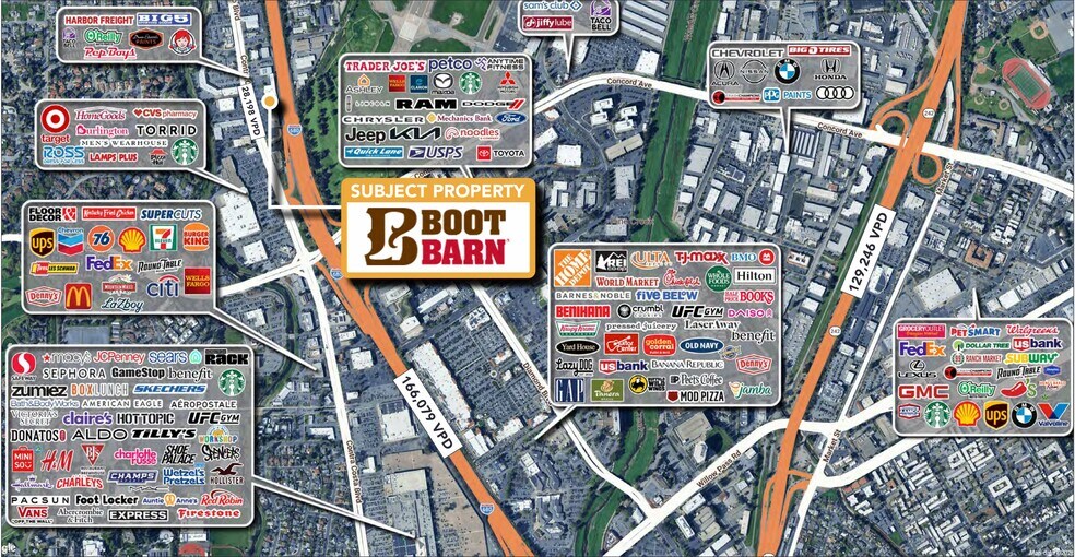 More Photos Of 545 Contra Costa Blvd, Pleasant Hill General Retail For Sale