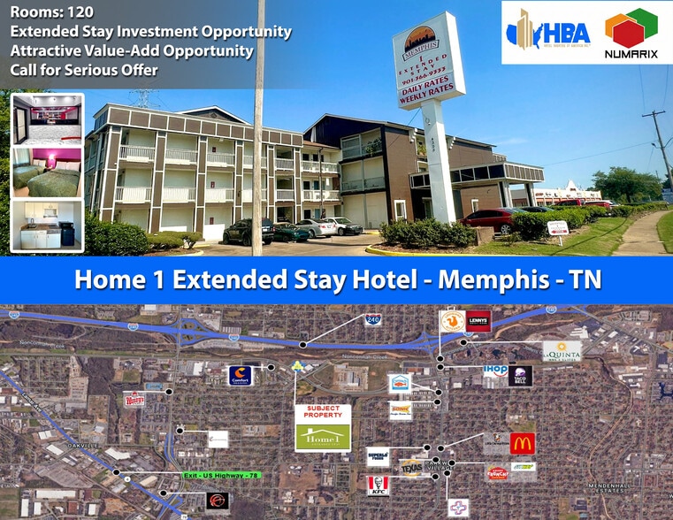 Primary Photo Of 4300 American Way, Memphis Hospitality For Sale