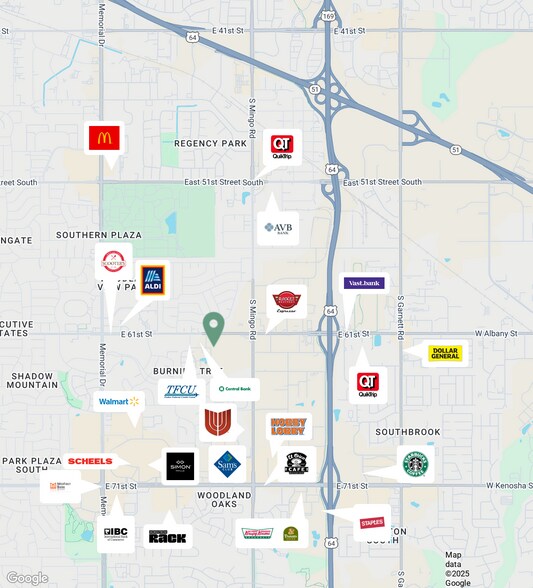 More Photos Of 9135 E 61st St, Tulsa Storefront Retail Office For Sale