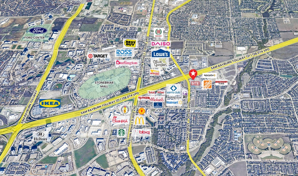 More Photos Of 8900 Ohio Dr, Plano General Retail For Sale