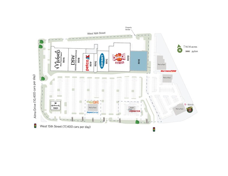 More Photos Of 801-1001 W 15th St, Plano Unknown For Lease