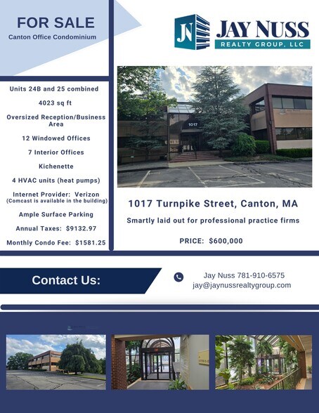 More Photos Of 1017 Turnpike St, Canton Office For Sale