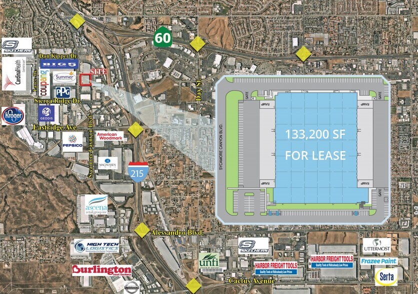 More Photos Of 6250 Sycamore Canyon Blvd, Riverside Warehouse For Lease