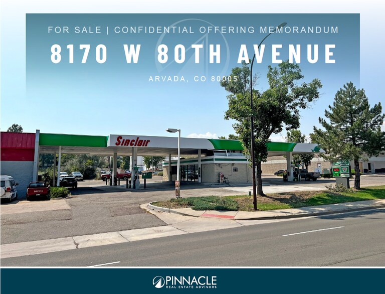 Primary Photo Of 8170 W 80th Ave, Arvada Service Station For Sale